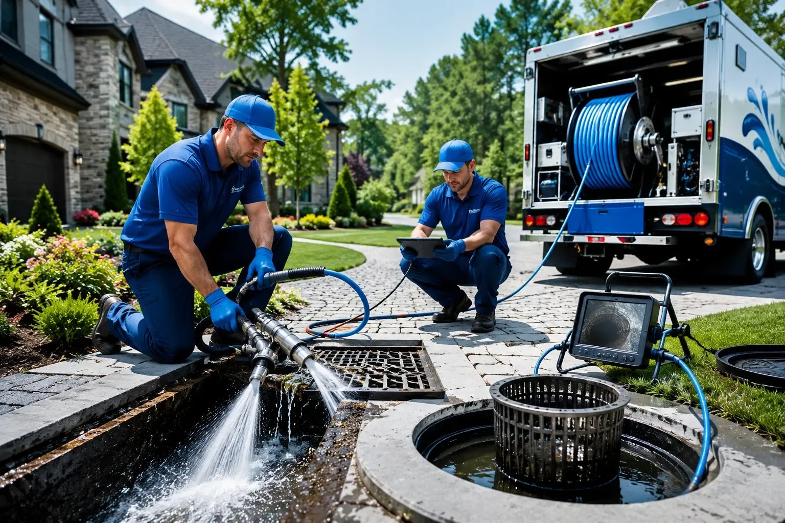 Local outdoor drain cleaning professionals in Hartford, KS